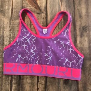 Girls lightly used Under Armour sports bra